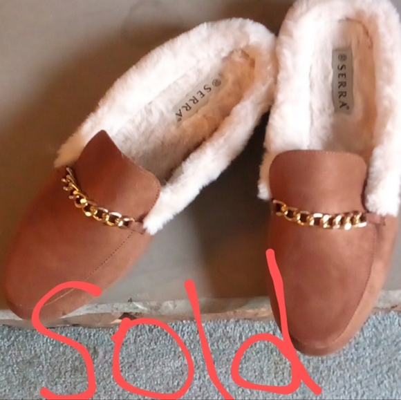 Serra Shoes - Serra Faux fur Mules